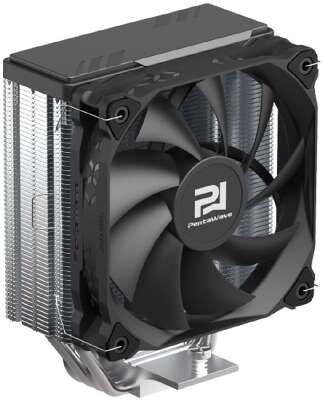 Кулер PentaWave PC-Z04E SRB  LGA115X/1200/1700/AM4/AM5 (20 шт/кор, TDP 220W, 1*120mm PWM Fan, 4 тепловые трубки 6мм, 600-1850RPM, 12-32,6dBa)