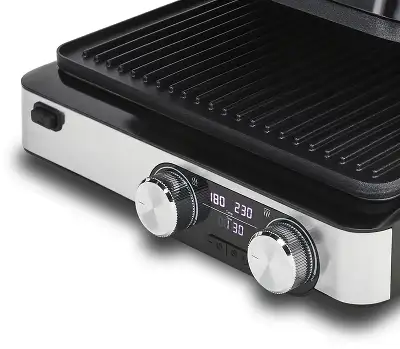 Электрогриль Polaris PGP 2302D 2000Вт серебристый