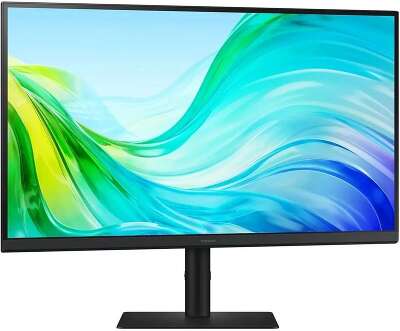 Монитор 27" SAMSUNG S27F610EAI ViewFinity S6 S61F QHD Black (IPS, 2560x1440, HDMI+HDMI+DP, 5 ms, 178°/178°, 300 cd/m, 1000:1, 100Hz, Pivot)