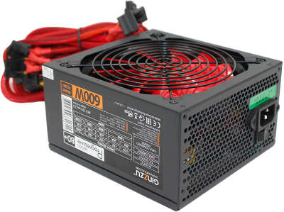 Блок питания 600W Ginzzu PC600 14CM 80+