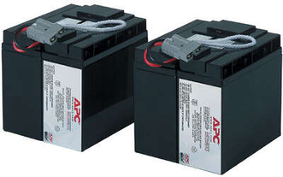 Комплект сменных батарей для Источника Бесперебойного Питания APC Battery replacement kit for SUA48XLBP, SUA5000RMI5U, SUA2200I, SUA3000I, SUA3000XLI, SUA2200XLI (состоит из 4 батарей)