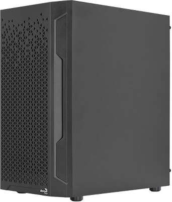 Корпус AeroCool Trinity Mini-G-BK v2, черный, mATX, Без БП (ACCS-PV32033.11)