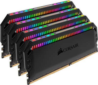 Набор памяти DDR4 DIMM 4x16Gb DDR3000 Corsair Dominator Platinum RGB (CMT64GX4M4C3000C15)