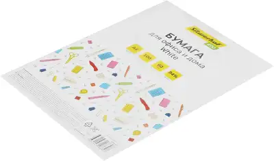 Бумага Silwerhof ECO A4/60г/м2/100л./белый CIE94% общего назначения(офисная)