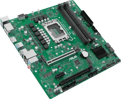 Материнская плата ASUS PRO Q870M-C-CSM, LGA1851, Q870, 4*DDR5, 4*SATA, 2*M.2, 3*USB 3.2, 2*USB 2.0, Type-C, 2*PCIx16, 1*PCIx1, 2*DP+VGA, mATX; 90MB1KEP-M0EAYC