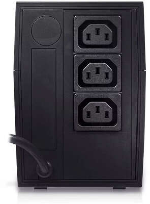 Источник бесперебойного питания (черный)/ Powercom RPT-600A 360W 3*IEC320