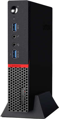Компьютер Lenovo ThinkCentre M700 TINY slim i3-6100T/4/SSHD128/HDG530/WiFi/BT/W10P/Kb+Mouse, черный