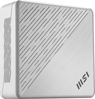 Неттоп MSI Cubi 5 1M-465BRU Core 3 100U (1.2) Graphics без ОС 2.5xGbitEth+1xGbitEth WiFi BT 65W белый (936-B0A822-465)