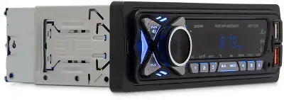 Автомагнитола Digma MCP-227B 1DIN 2x45Вт v5.0 USB 2.0 AUX 2 ПДУ