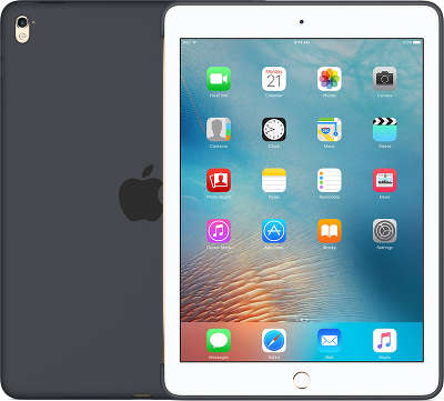 Чехол Apple Silicone Case для iPad Pro 9.7", Charcoal Gray [MM1Y2ZM/A]
