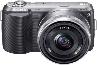Цифровая фотокамера Sony NEX-C3D Black Double Kit (E16 мм, 18-55 мм)
