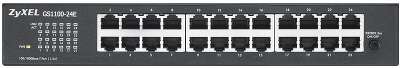 Коммутатор Zyxel GS1100-24E GS1100-24E-EU0101F 24G неуправляемый