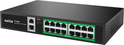 Коммутатор 16PORT 10/100M 16POE+2XGE+SFP P116GC NETIS