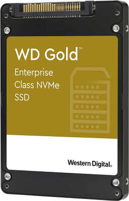 Накопитель SSD WD Original PCIe 3.1 x4 3.84TB WDS384T1D0D Gold 0.8 DWPD