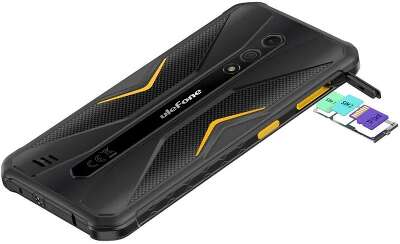 Смартфон Ulefone Armor X12 Pro 4+64GB Orange/5.45” HD+/IPS/MTK G36/And13/13MP/8MP/IP69K/4860mAh