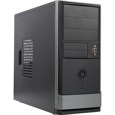 Корпус Midi Tower InWin EAR002 Black/Graphite 600W PM-600ATX-F U2.0*2+A(HD) ATX