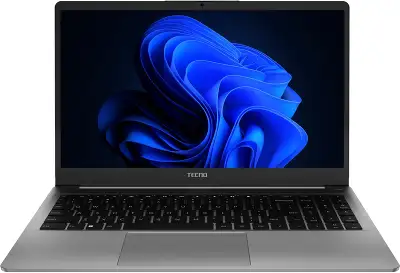 Ноутбук Tecno MegaBook K15SRA Core i5 13420H 16Gb SSD512Gb Intel UHD Graphics 15.6" IPS FHD (1920x1080) Windows 11 Home grey WiFi BT Cam 6060mAh (71003300512)