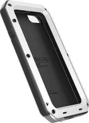 Чехол для iPhone 5/5S LunaTik TakTik Strike, White/Black [TT5L-002]