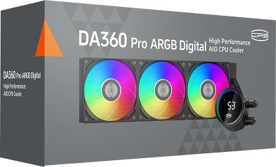 PCCooler DA360 Pro ARGB Digital BK