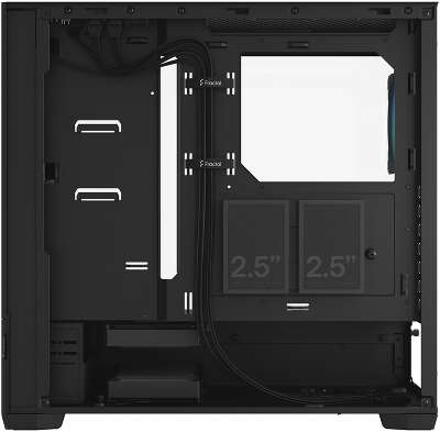 Корпус Fractal Design Pop Air RGB Black TG Clear Tint, черный, ATX, Без БП (FD-C-POR1A-06)