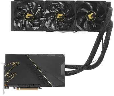 Видеокарта GIGABYTE NVIDIA nVidia GeForce RTX 4090 AORUS XTREME WATERFORCE 24Gb DDR6X PCI-E HDMI, 3DP