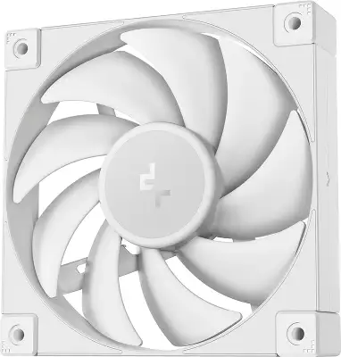 Вентилятор для корпуса Deepcool FD12 120х120x25 белый 4-pin 26.9дБ (упак.:3шт) (R-FD12-WHNPN3-G) Ret