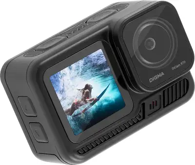 Экшн-камера Digma DiCam 970 1xCMOS 12Mpix черный