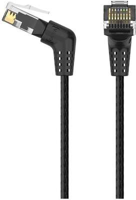 Патч-корд прямой Vention IBOBI UTP cat.6a, RJ45 угол 90 - 3м. Черный