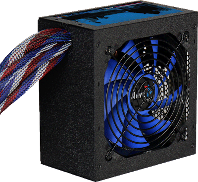 Блок питания Aerocool 675W Retail HERO 675 , ATX v2.3, 80+ Bronze, 12cm blue LED fan, Haswell Ready, A.PFC, 2x