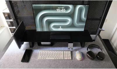 Коврик для мыши/ Mouse pad GEEK NOOK 120*60CM Light Gray Felt