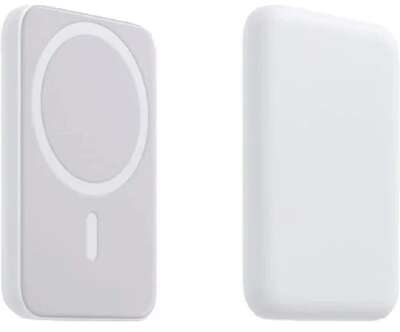 Rexant (30-2053) Портативное беспроводное зарядное устройство Power Bank (аккумуляторная батарея) 5000 mAh, MagSafe, белое