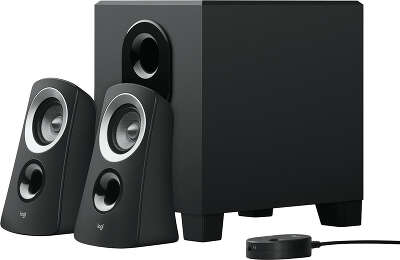 Колонки Logitech Z-313 2.1 черный 25Вт