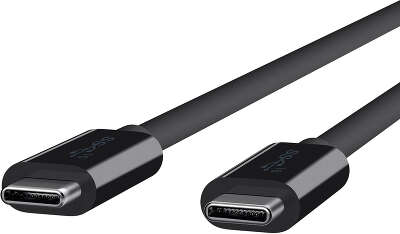 Кабель Belkin USB-C to USB-C, 10 Gbps, 1 м, Black [F2CU052bt1M-BLK]