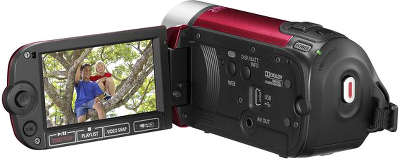 Видеокамера Canon LEGRIA FS406 Red + книга по видеосъемке В ПОДАРОК!