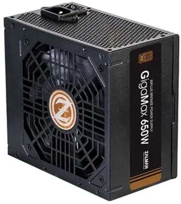 Zalman <GVII> ZM650-GVII, 650W, ATX12V v2.31, EPS, APFC, 12cm Fan, 80+ Bronze, Retail