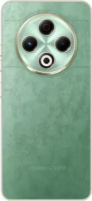 Смартфон Tecno Spark 30 128Gb 8Gb зеленый моноблок 3G 4G 2Sim 6.78" 1080x2436 Android 14 64Mpix 802.11 a/b/g/n/ac NFC GPS GSM900/1800 GSM1900 Protect FM A-GPS microSD max1024Gb