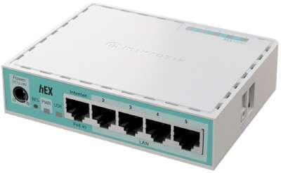 MikroTik E50UG hEX Refresh Маршрутизатор  5*1Gbit RJ45, 512MB RAM, Dual-core CPU, USB