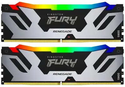 Память оперативная/ Kingston 96GB 6000MT/s DDR5 CL32 DIMM (Kit of 2) FURY Renegade RGB XMP