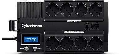 ИБП CyberPower BR700E, 700 VA, 420 Вт, EURO, розеток - 8, USB, черный