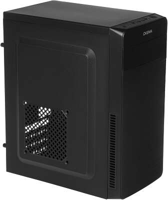 Корпус Digma DC-MATX104-U2, черный, mATX, Без БП (DC-MATX104-U2)