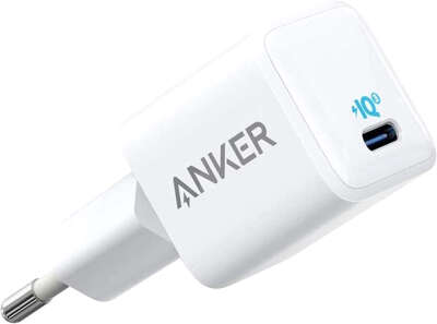 Зарядное устройство Anker PowerPort 3 Nano 20W USB-C, White [A2633G22]
