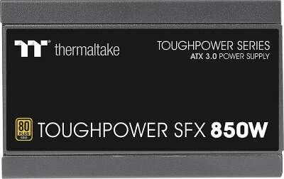 Блок питания 850 Вт SFX Thermaltake Toughpower SFX, 92 мм, 80 Plus Gold
