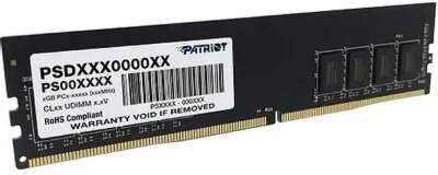 Patriot DDR4 DIMM 32GB PSD432G32002 PC4-25600, 3200MHz
