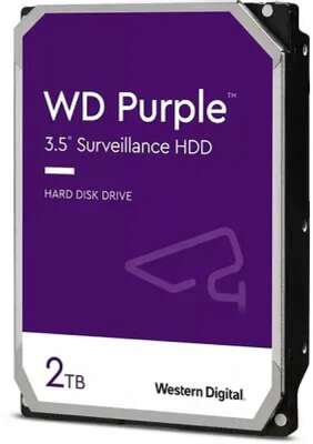2TB WD Purple (WD23PURZ) {Serial ATA III, 5400- rpm, 64Mb, 3.5