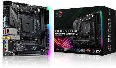 Материнская плата mini-ITX LGAAM4 ASUS ROG STRIX B450-I GAMING