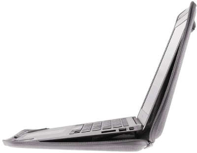 Сумка для MacBook Air/Pro 13" Cozistyle Smart Sleeve, серая (хлопок, кожа) [COZ-CCNR1304]