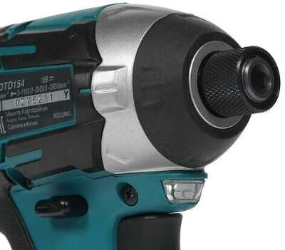 Шуруповерт Makita DTD154RFE аккум. патрон:шестигр.1/4" (кейс в комплекте)