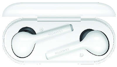 Беспроводная гарнитура Huawei Freebuds lite, глянцевый белый