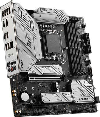 Материнская плата MSI MAG B760M MORTAR II Soc-1700 Intel B760 4xDDR5 mATX AC`97 8ch(7.1) 2.5Gg+HDMI+DP