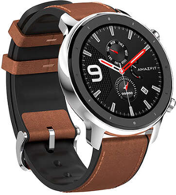 Смарт-часы Amazfit A1902 GTR 47mm Stainless Steel [AMF-6970100372342]